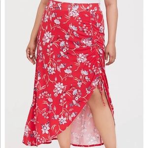 Torrid high-low skirt
